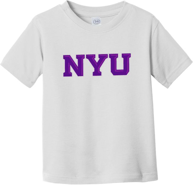 New York University Youth Girl's Crewneck | Wes & Willy | Grape | Youth Medium