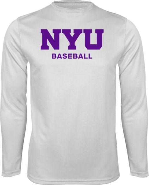 NYU Performance Longsleeve Shirt NYU Baseball - ONLINE ONLY
