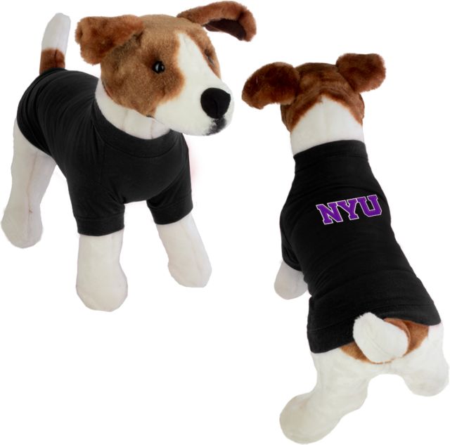 NYU Classic Dog T Shirt NYU ONLINE ONLY New York University