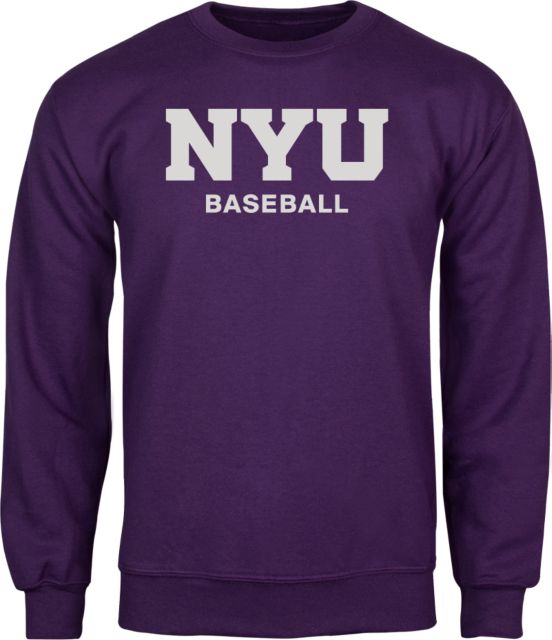 NYU Fleece Crew NYU Baseball - ONLINE ONLY