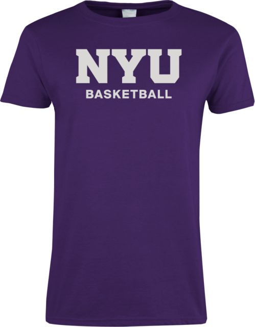 NYU Ladies T Shirt NYU Basketball - ONLINE ONLY