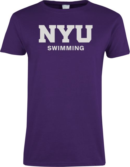 NYU Ladies T Shirt NYU Swimming - ONLINE ONLY