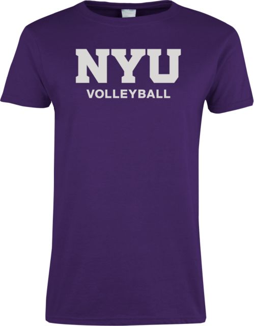 NYU Ladies T Shirt NYU Volleyball - ONLINE ONLY
