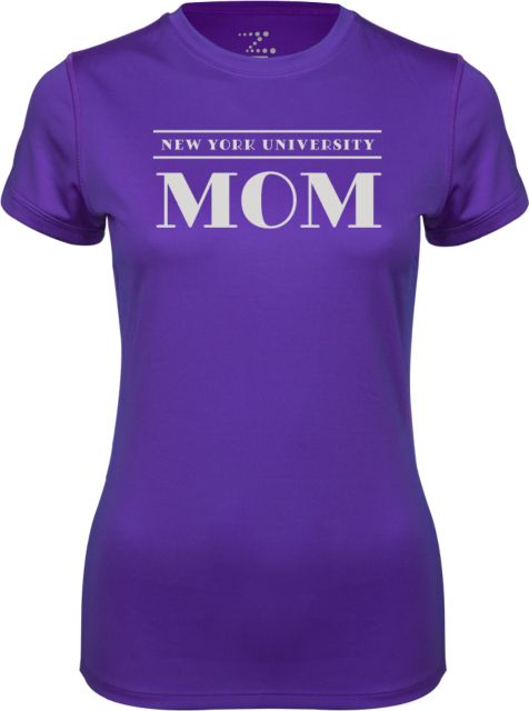 NYU Ladies Syntrel Performance Tee NYU Mom - ONLINE ONLY