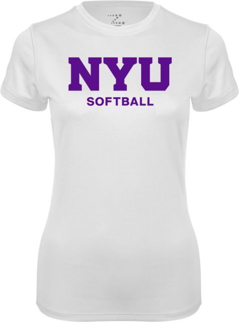 NYU Ladies Syntrel Performance Tee NYU Softball - ONLINE ONLY
