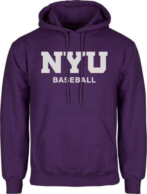 NYU Fleece Hoodie NYU Baseball - ONLINE ONLY