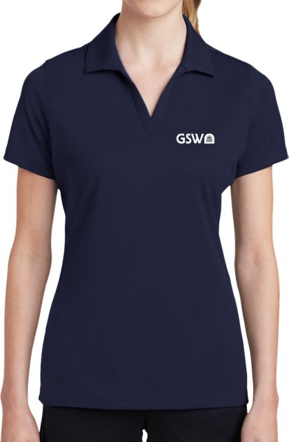 GSW State Womens Dry Mesh Polo GSW w/ badge - ONLINE ONLY