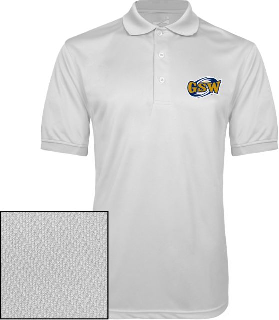 GSW State Dry Mesh Polo GSW Athletics Mark - ONLINE ONLY