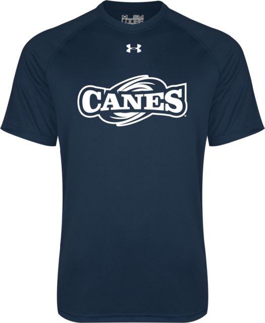 GSW State Under Armour Tech Tee GSW Canes Wordmark - ONLINE ONLY