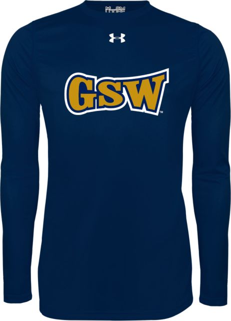 GSW State Under Armour Long Sleeve Tech Tee GWS Athletics Wordmark - ONLINE ONLY