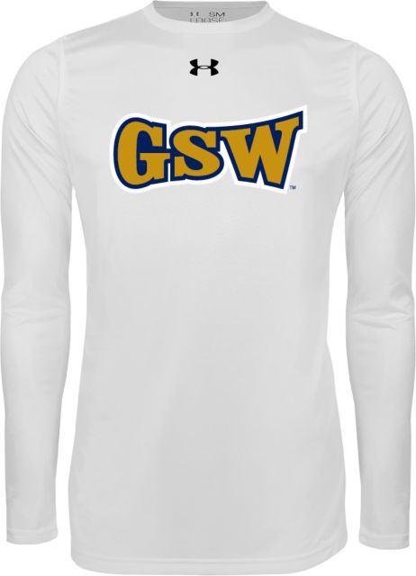 GSW State Under Armour Long Sleeve Tech Tee GWS Athletics Wordmark - ONLINE ONLY