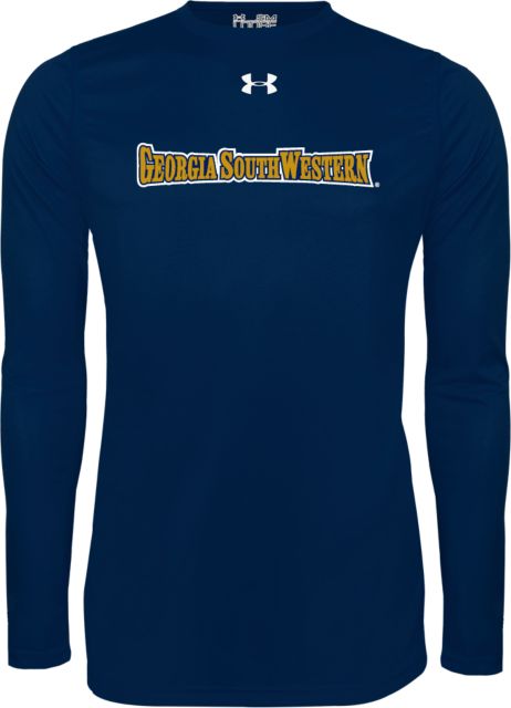GSW State Under Armour Long Sleeve Tech Tee GWS Athletics Full Wordmark - ONLINE ONLY
