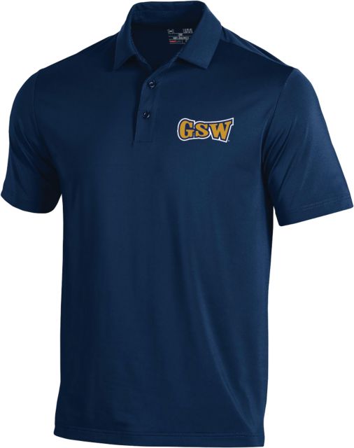 GSW State Under Armour T2 Performance Polo GWS Athletics Wordmark - ONLINE ONLY