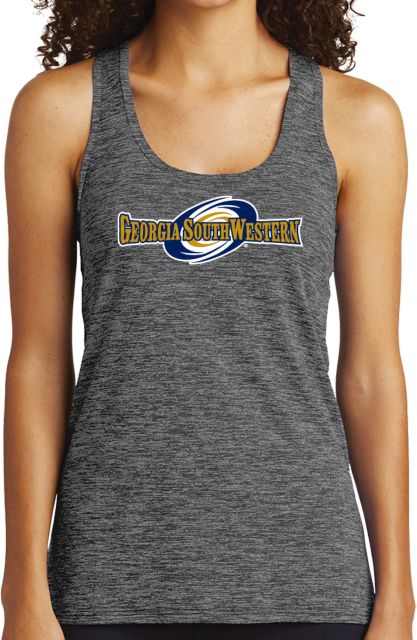 GSW State Womens Performance Tank GSW Primary Athletics Mark - ONLINE ONLY