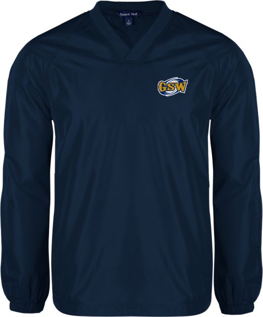 GSW State V Neck Raglan Windshirt GSW Athletics Mark - ONLINE ONLY