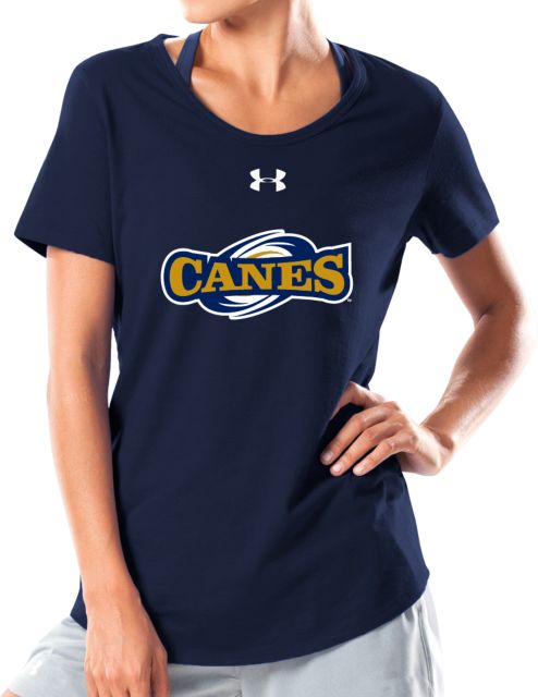 GSW State Under Armour Charged Cotton Tee GWS Canes Wordmark - ONLINE ONLY