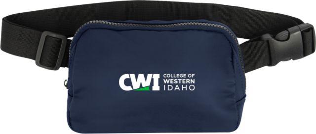 Western Idaho Anywhere Belt Bag CWI College of Western Idaho Horizontal Mark - ONLINE ONLY