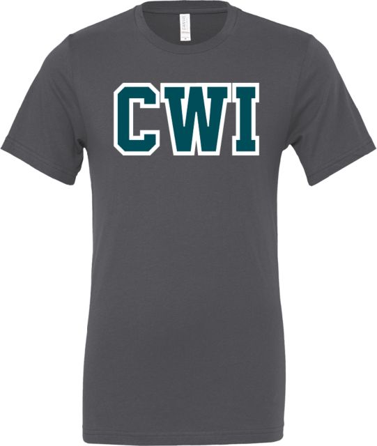 Western Idaho Bella + Canvas Asphalt Jersey Cotton T Shirt CWI Block - ONLINE ONLY