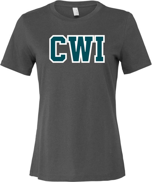 Western Idaho Bella + Canvas Womens Asphalt Relaxed Cotton T Shirt CWI Block - ONLINE ONLY