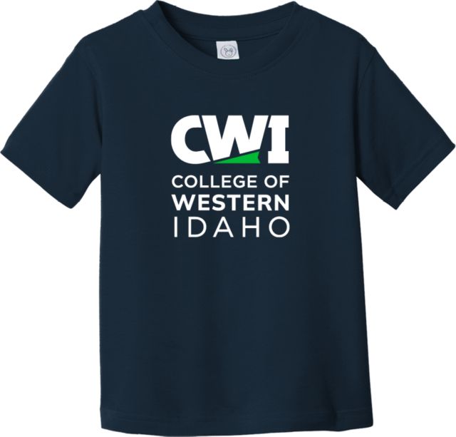 Western Idaho Toddler T Shirt CWI College of Western Idaho Primary Mark - ONLINE ONLY