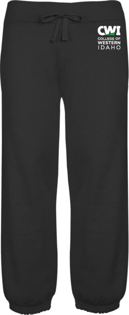 Western Idaho ENZA Womens Banded Fleece Capri CWI College of Western Idaho Primary Mark - ONLINE ONLY