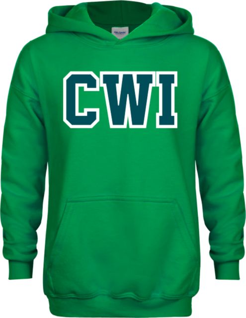 Western Idaho Youth Fleece Hoodie CWI Block - ONLINE ONLY