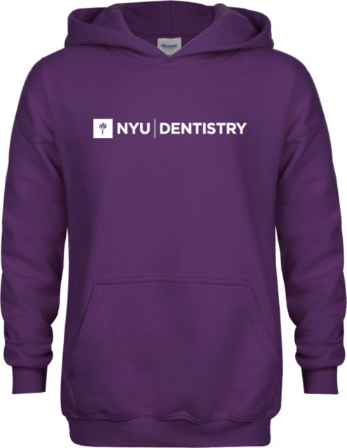 NYU Youth Fleece Hoodie Dentistry - ONLINE ONLY