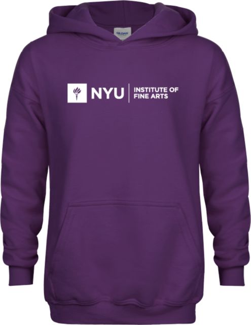 NYU Youth Fleece Hoodie Institute of Fine Arts - ONLINE ONLY