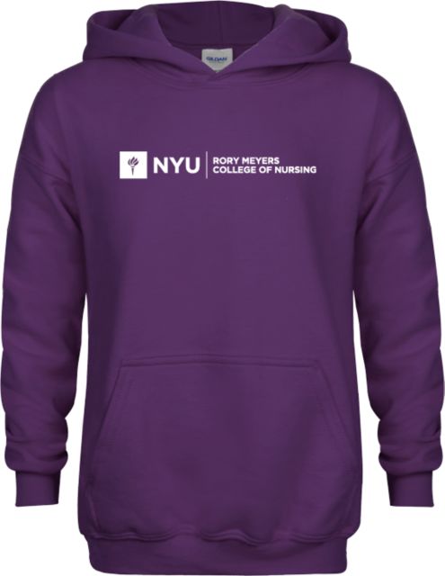 NYU Youth Fleece Hoodie Rory Myers College of Nursing - ONLINE ONLY