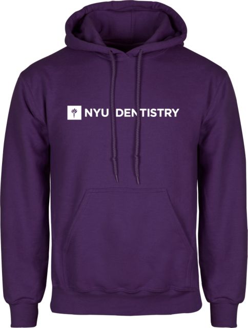 NYU Fleece Hoodie Dentistry - ONLINE ONLY