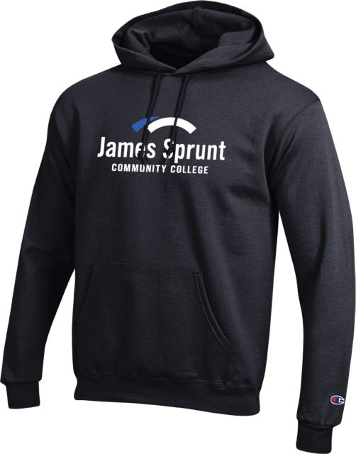 James Sprunt Champion Fleece Hoodie Primary Wordmark - ONLINE ONLY