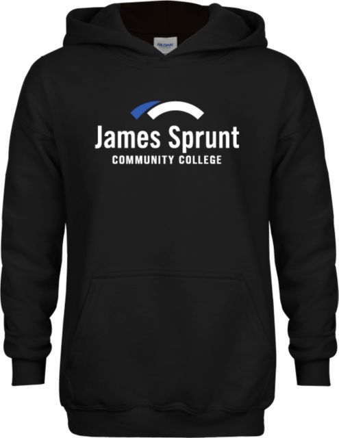 James Sprunt Youth Fleece Hoodie Primary Wordmark - ONLINE ONLY