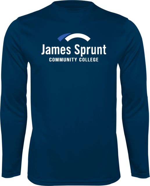 James Sprunt Performance Longsleeve Shirt Primary Wordmark - ONLINE ONLY