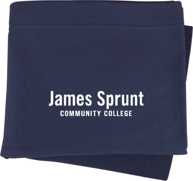 James Sprunt Sweatshirt Blanket Wordmark - ONLINE ONLY