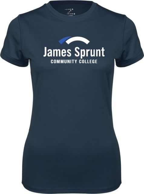 James Sprunt Womens Performance Short Sleeve Tee Primary Wordmark - ONLINE ONLY