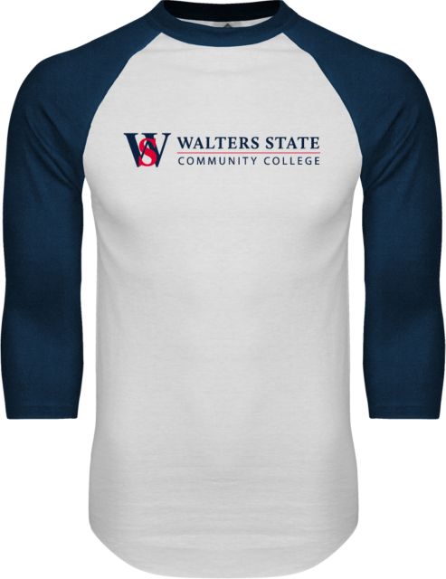 Walter State Raglan Baseball T Shirt WS Horizontal - ONLINE ONLY