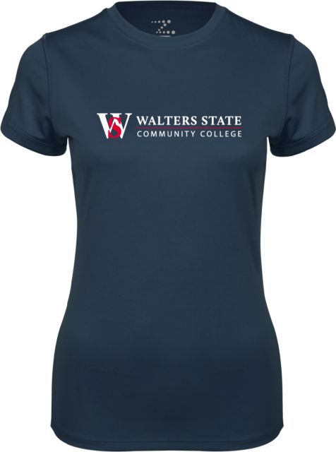 Walter State Ladies Syntrel Performance Tee WS Horizontal - ONLINE ONLY