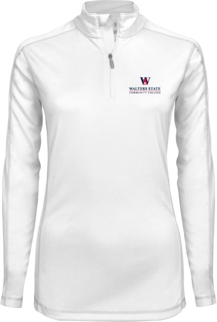 Walter State Ladies Syntrel Interlock 1/4 Zip Primary - ONLINE ONLY