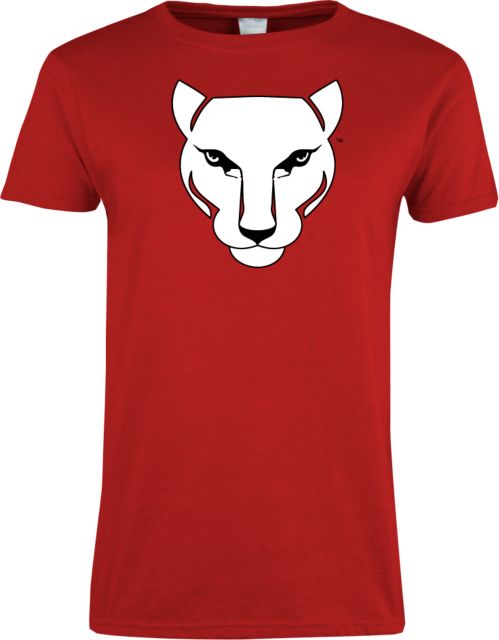 CCAC Ladies  T Shirt Wild Cat Head - ONLINE ONLY