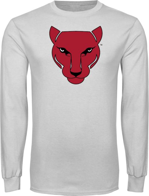 CCAC Long Sleeve T Shirt Wild Cat Head - ONLINE ONLY