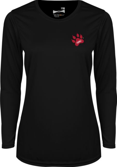CCAC Ladies Syntrel Performance Longsleeve Shirt Paw Print Embroidery - ONLINE ONLY