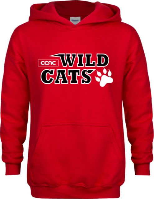 CCAC Youth  Fleece Hoodie Stacked Wordmark - ONLINE ONLY
