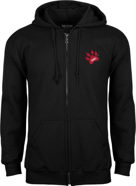 CCAC Fleece Full Zip Hoodie Paw Print Embroidery - ONLINE ONLY