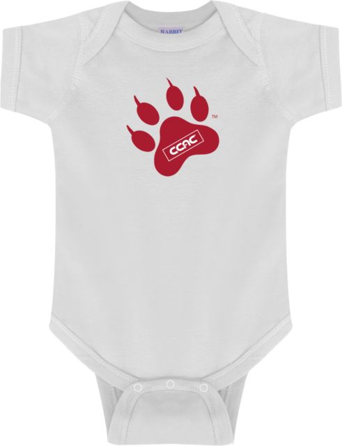 CCAC Infant Bodysuit Paw Print Embroidery - ONLINE ONLY