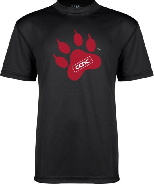 CCAC Youth Performance Tee Paw Print - ONLINE ONLY