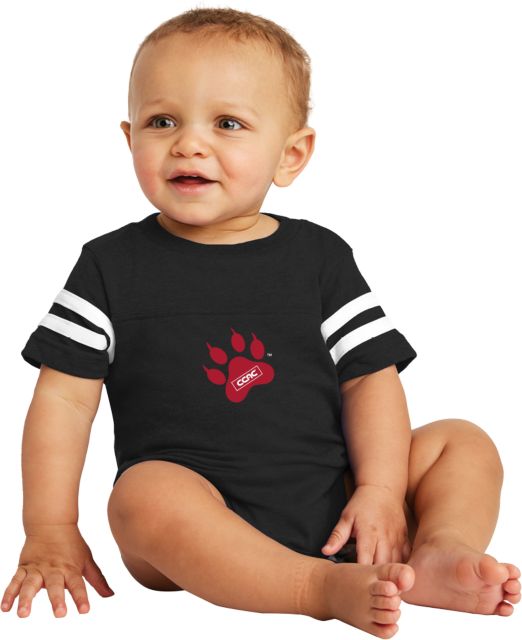 CCAC Jersey Bodysuit Paw Print Embroidery - ONLINE ONLY