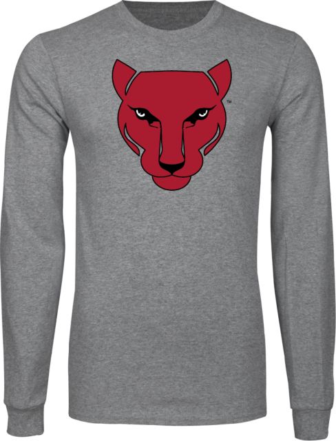CCAC Long Sleeve T Shirt Wild Cat Head - ONLINE ONLY
