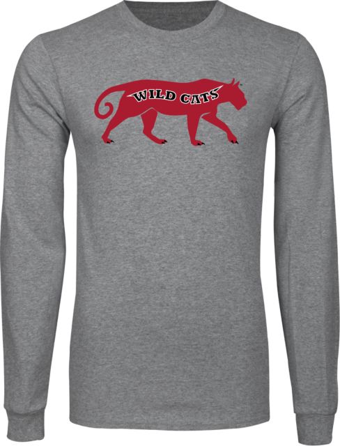 CCAC Long Sleeve T Shirt Wild Cat Body - ONLINE ONLY