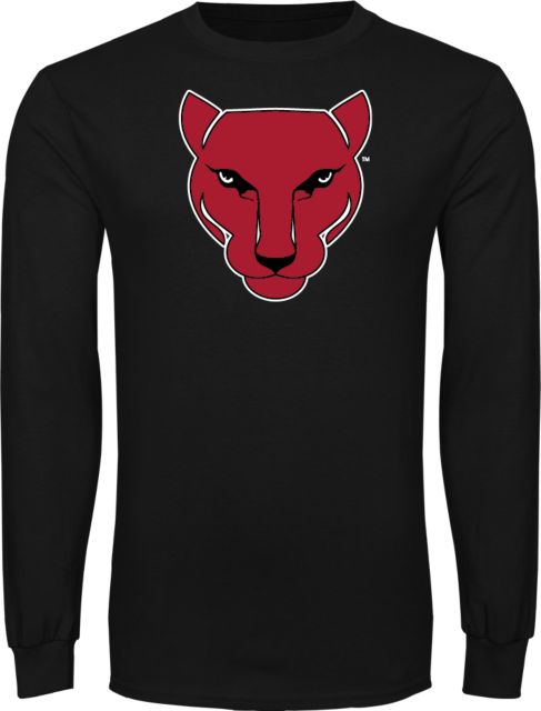 CCAC Long Sleeve T Shirt Wild Cat Head - ONLINE ONLY