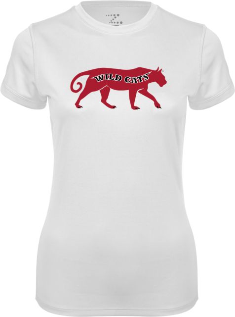 CCAC Ladies Syntrel Performance Tee Wild Cat Body - ONLINE ONLY